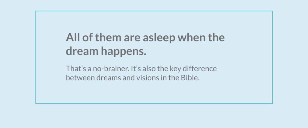 Dreams in the bible