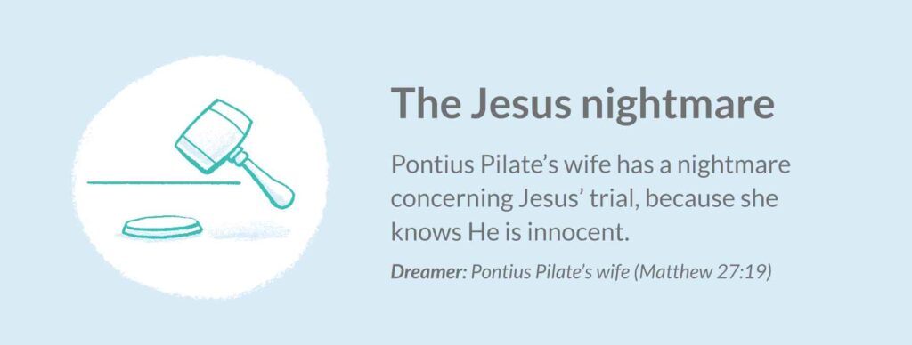 Pilate’s wife’s nightmare