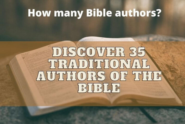 How many Bible authors