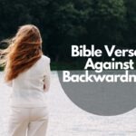 Bible verses against backwardness
