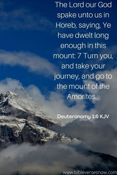 Deuteronomy 1_6 KJV