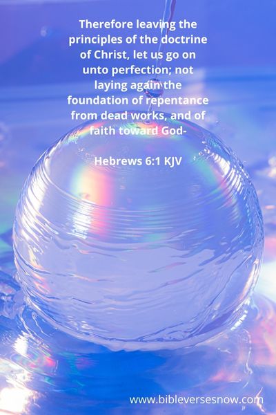 Hebrews 61 KJV