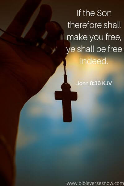 John 8_36 KJV