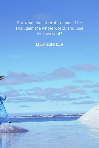 Mark 8 36 KJV