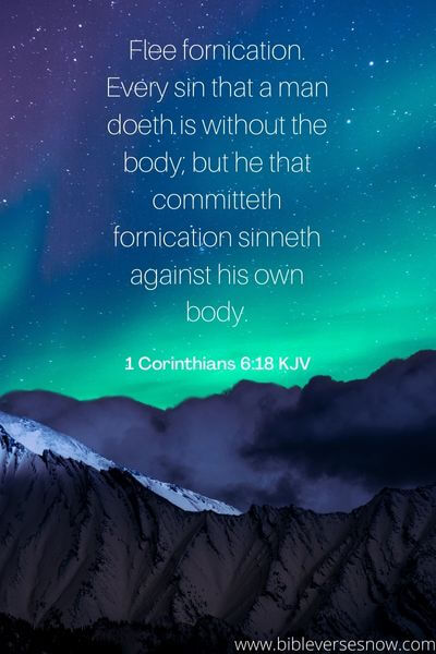 1 Corinthians 6:18 KJV