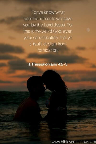 1 Thessalonians 4:2-3