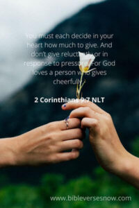 What does the Bible say about helping others too much
