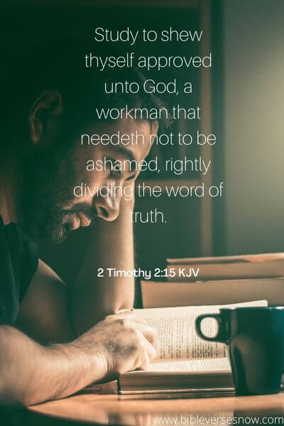 2 Timothy 2:15 KJV