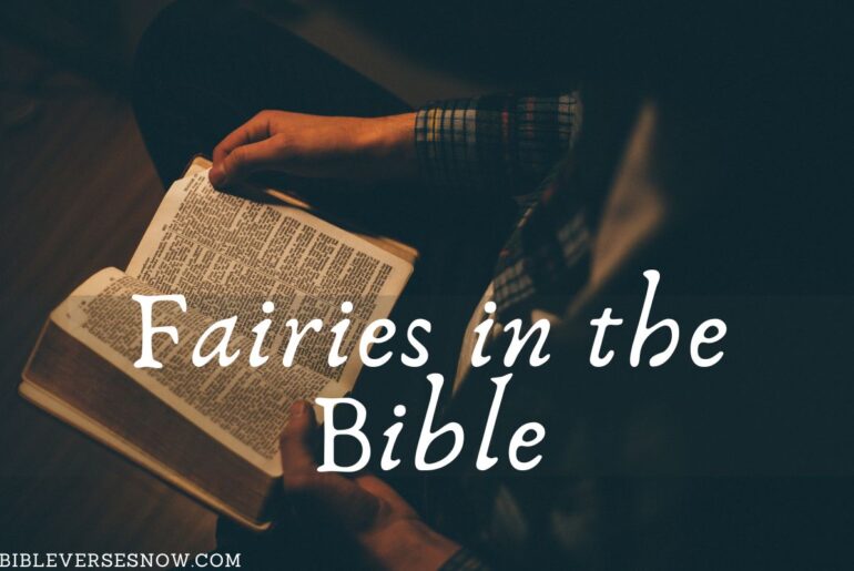 Fairies in the bible