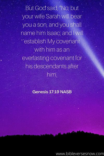 Genesis 17:19 NASB