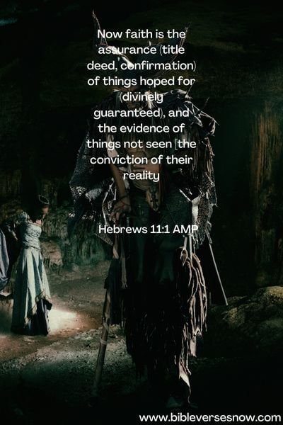 Hebrews 11:1 AMP
