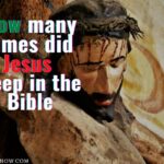 How many times did Jesus weep in the bible