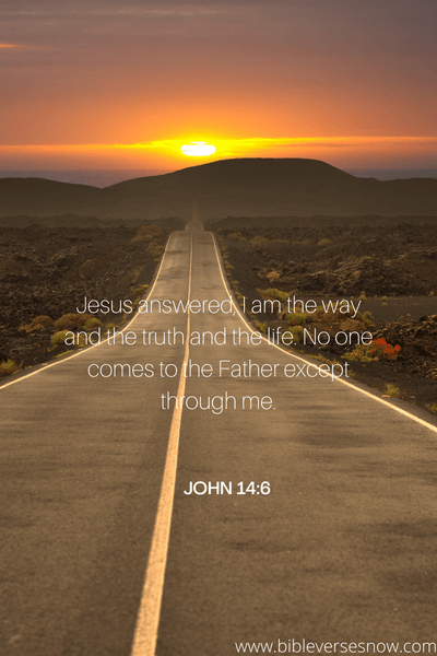        JOHN 14:6