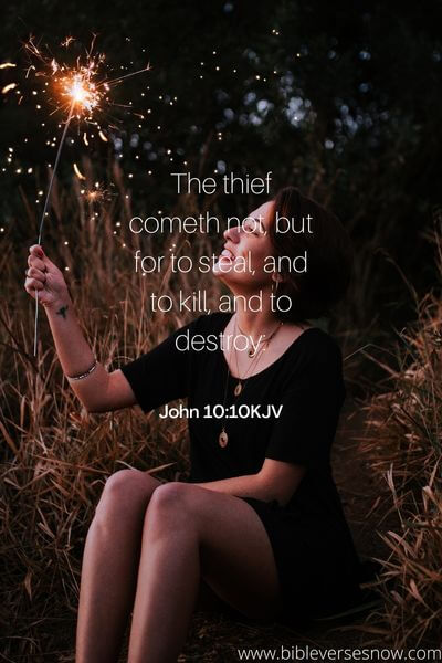 John 10:10KJV