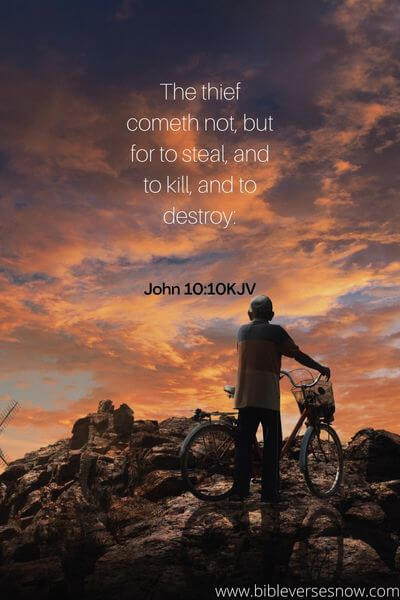 John 10:10KJV