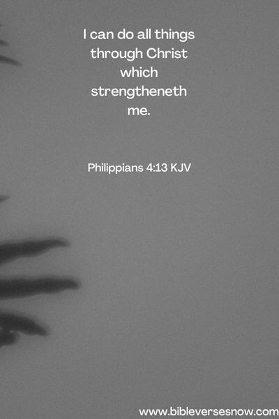 Philippians 4:13 KJV