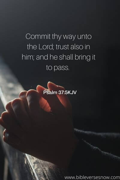 Psalm 37:5KJV: