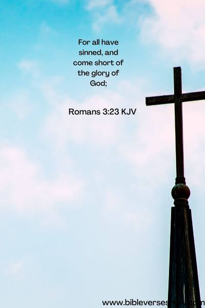 Romans 3:23 KJV