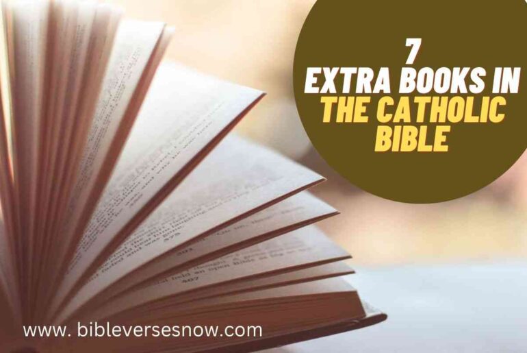What are the extra books in the Catholic Bible