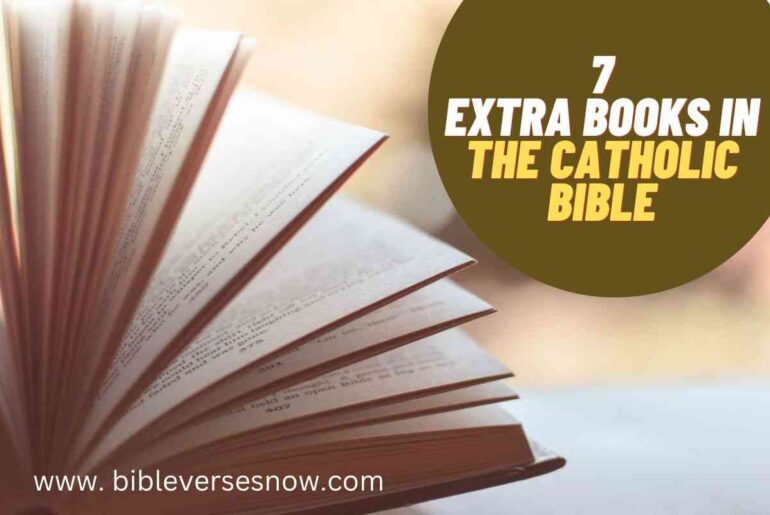 What are the extra books in the Catholic Bible