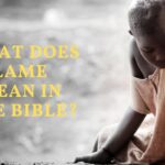 What does lame mean in the Bible
