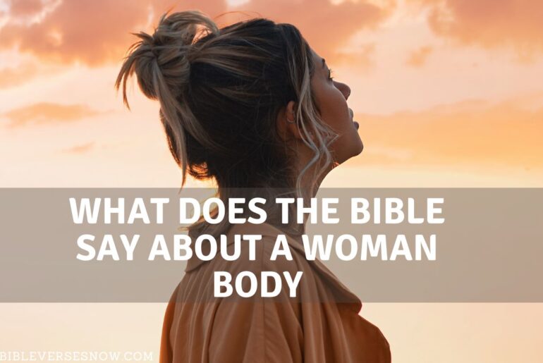 What does the bible say about a woman body