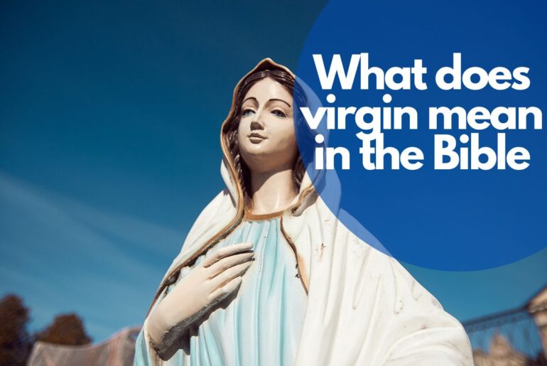 What does virgin mean in the Bible