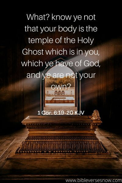 1 Cor. 6_19-20 KJV