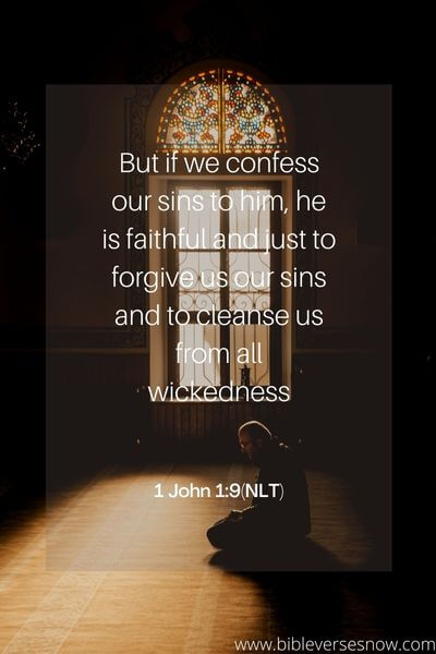 1 John 1:9(NLT)