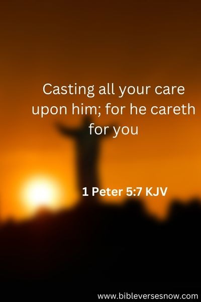 1 Peter 5 7