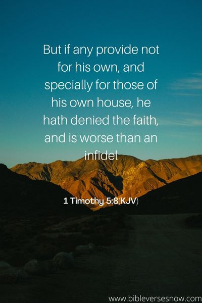 1 Timothy 5_8(KJV)