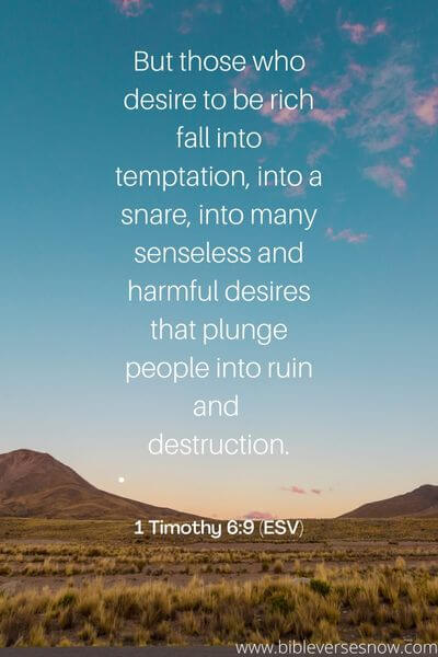 1 Timothy 6_9 (ESV)