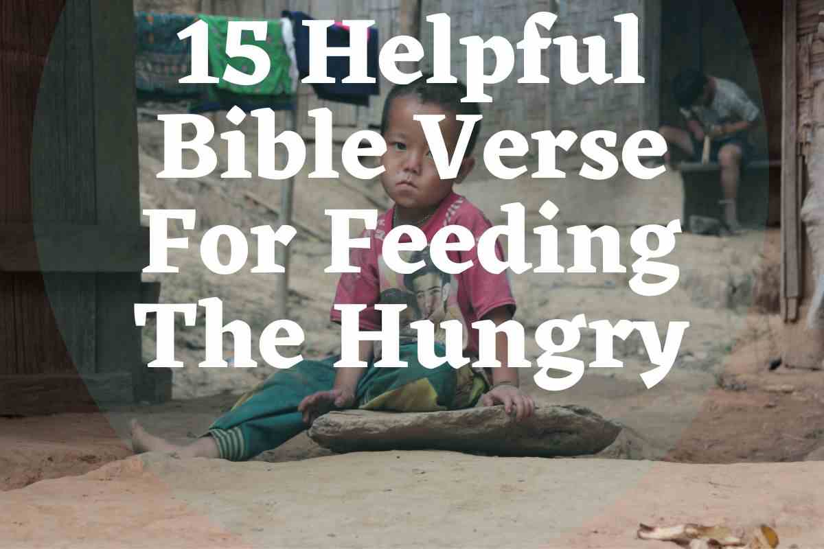 feed the hungry visit the sick bible