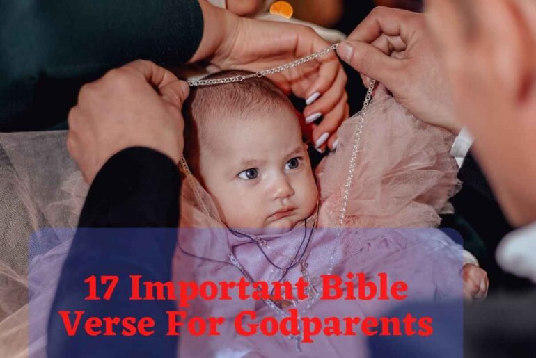 17 Important Bible Verse For Godparents