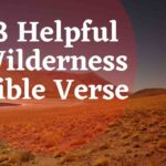 23 Helpful Wilderness Bible Verse