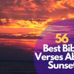 Bible Verse About Sunset