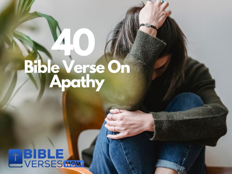 Bible Verse On Apathy