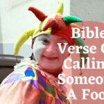 Bible Verse On Calling Someone A Fool