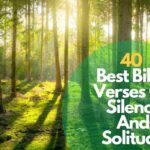 Bible Verses On Silence And Solitude