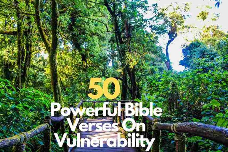 Bible Verses On Vulnerability
