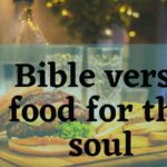 Bible verse food for the soul