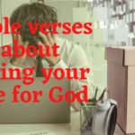 Bible verses about losing your life for God