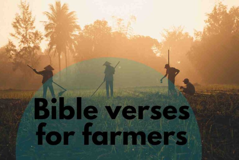 Bible verses for farmers
