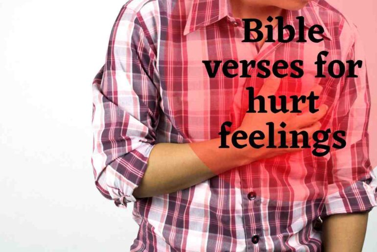 Bible verses for hurt feelings