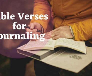 Bible verses for journaling