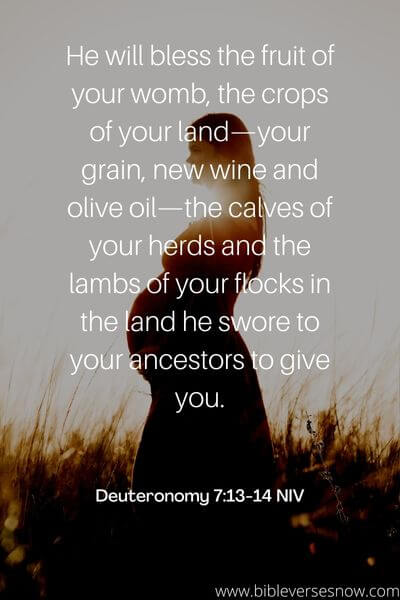 Deuteronomy 7_13-14 NIV121_1-2 NIV