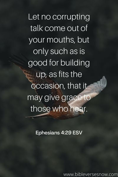 Ephesians 4_29 ESV