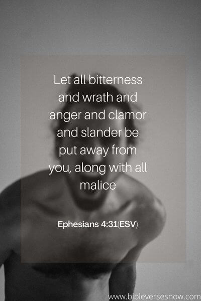 Ephesians 4:31(ESV)