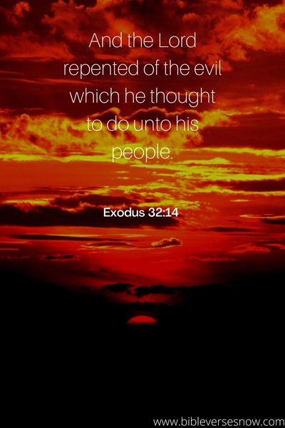 Exodus 32_14 