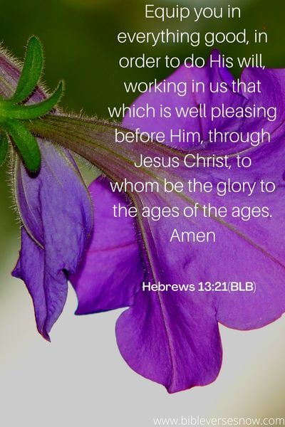 Hebrews 13_21(BLB)